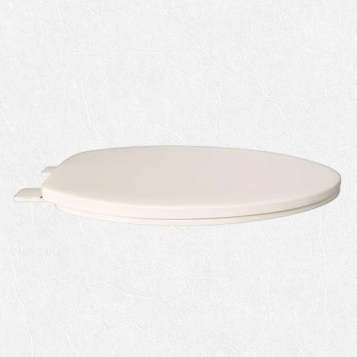 Jones Stephens C101102 Biscuit Elongated Plastic Toilet Seat with Cover