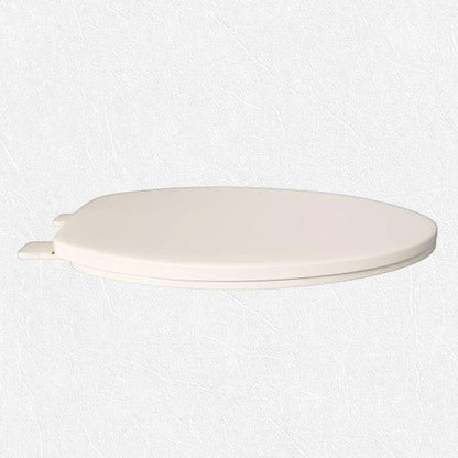 Jones Stephens C101102 Biscuit Elongated Plastic Toilet Seat with Cover