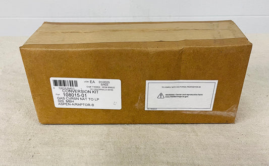 U.S. Boiler Company 108015-01 Conversion Kit – Natural Gas to LP (For Aspen & Raptor 320 MBH Boilers)