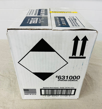 Spartan Stainless Steel Cleaner & Polish – Aerosol – Case of 12 (S631000)