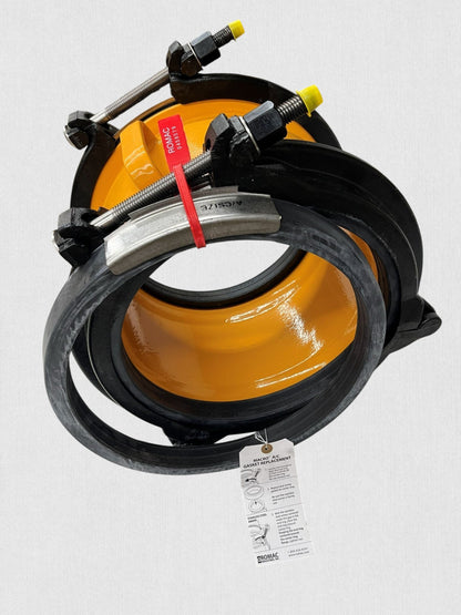 Romac 10" Macro Coupling – EPDM, 2-Bolt, Stainless Steel | R2601190851