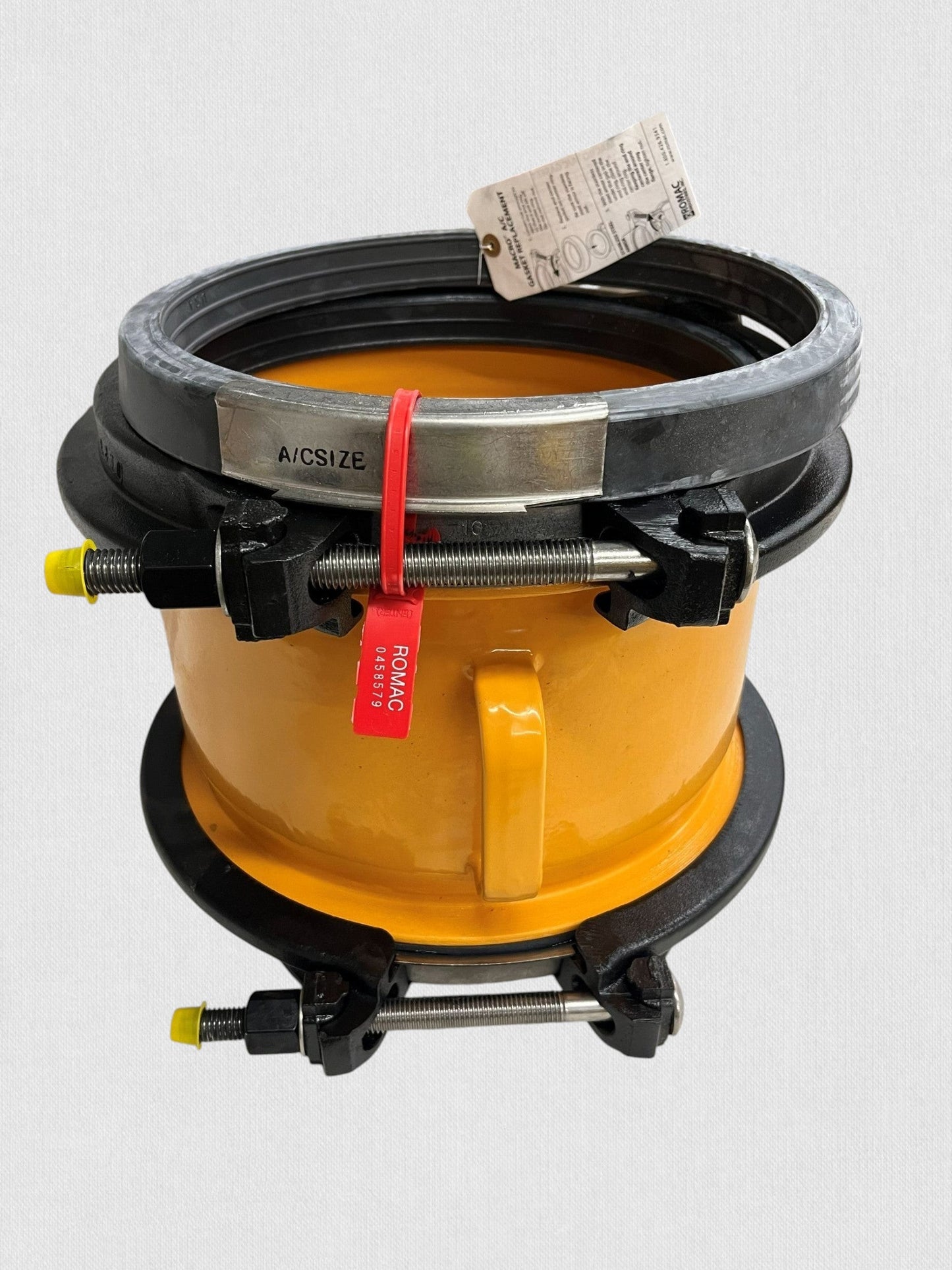 Romac 10" Macro Coupling – EPDM, 2-Bolt, Stainless Steel | R2601190851