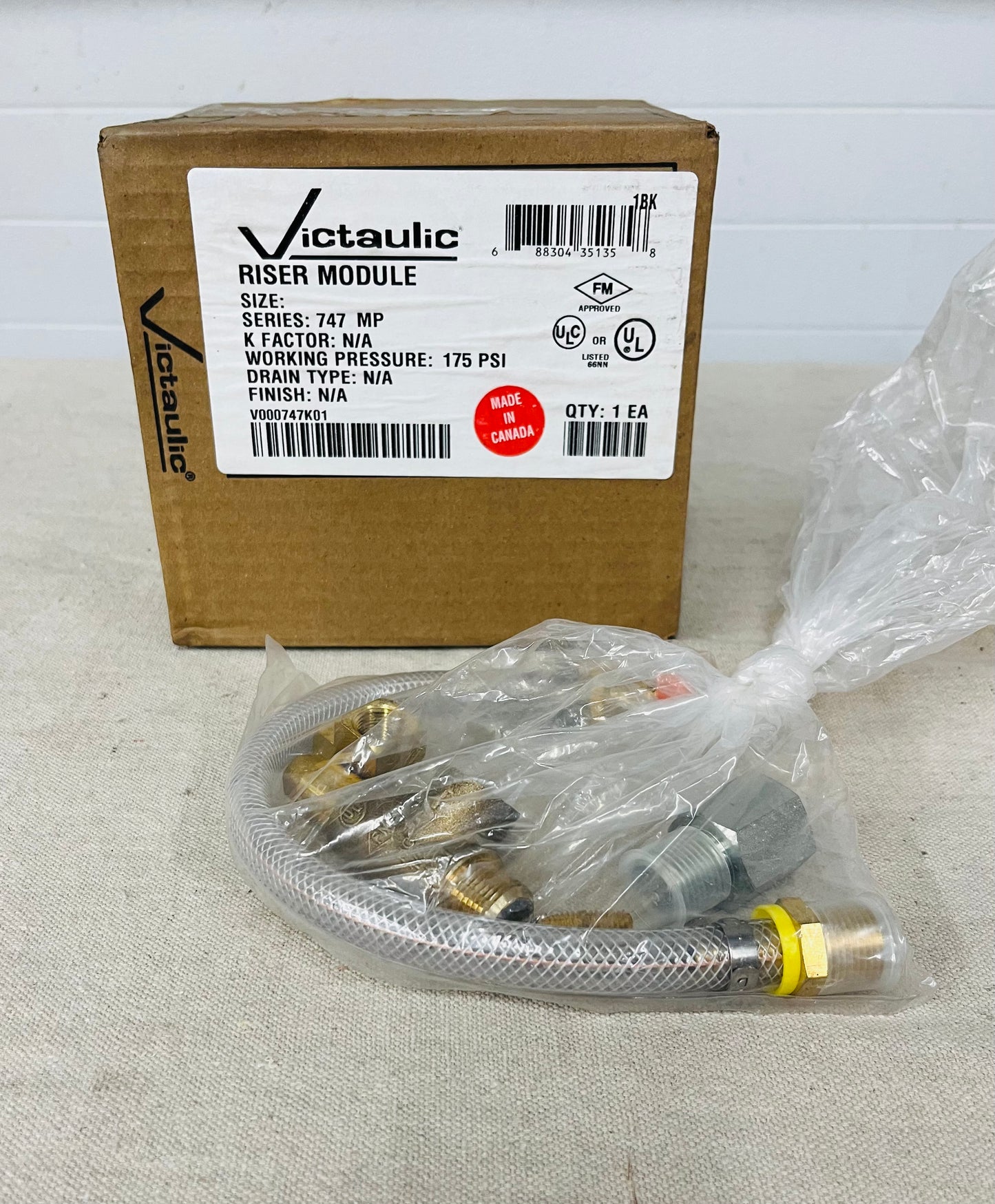 Victaulic Riser Module Accessory Kit – Series 747 MP (Part # V000747K01)