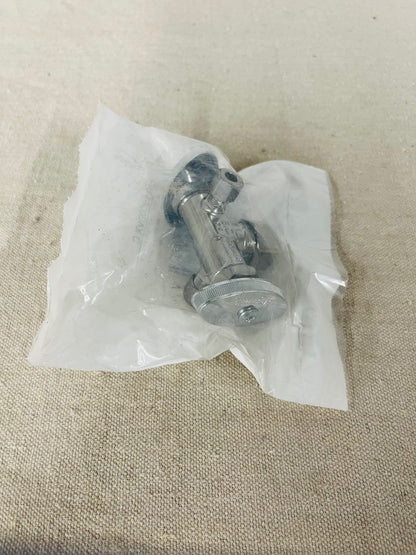 BrassCraft Dual-Outlet Angle Stop Valve – 1/2" Nom Comp Inlet × 3/8" & 1/4" Comp Outlets (BCR1900DVXC)