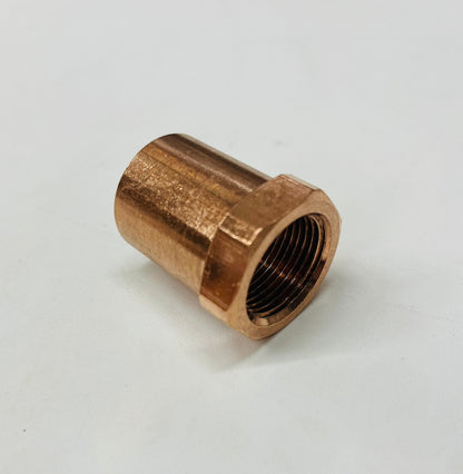 1" Copper x 3/4" FIP Female Adapter – Lead Free (10 Pack)