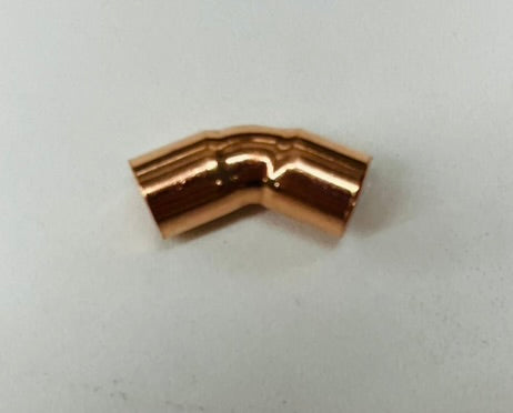 Jones Stephens 1/8" Copper 45° Elbow (C x C) – 10 Pack