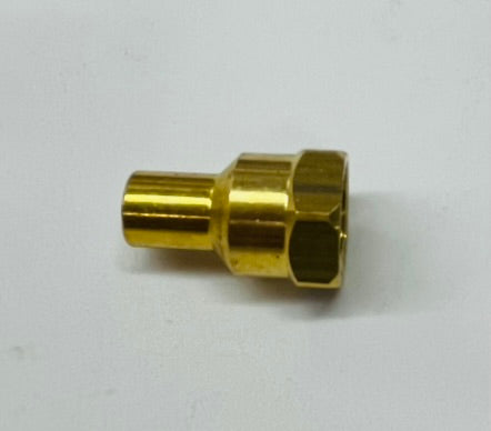 1/4" FTG x 1/4" FIP Brass Adapter – Lot of 33 – New
