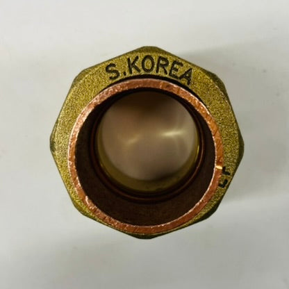 1-1/4" Copper Sweat Union – Lead Free (C x C) | 5 Pack