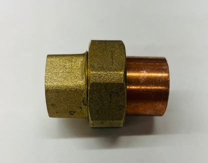 Jones Stephens 3/4" Copper Union C x C – Lead Free (5 Pack)