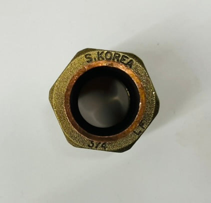 Jones Stephens 3/4" Copper Union C x C – Lead Free (5 Pack)