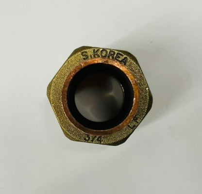 Jones Stephens 3/4" Copper Union C x C – Lead Free (5 Pack)