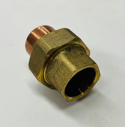 Jones Stephens 3/4" Copper Union C x C – Lead Free (5 Pack)