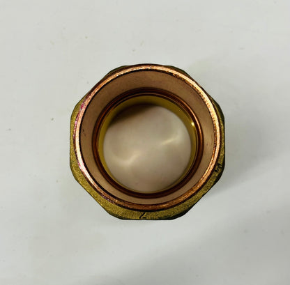 Jones Stephens 2" Copper Sweat Union – Lead Free (C x C) | 5 Pack