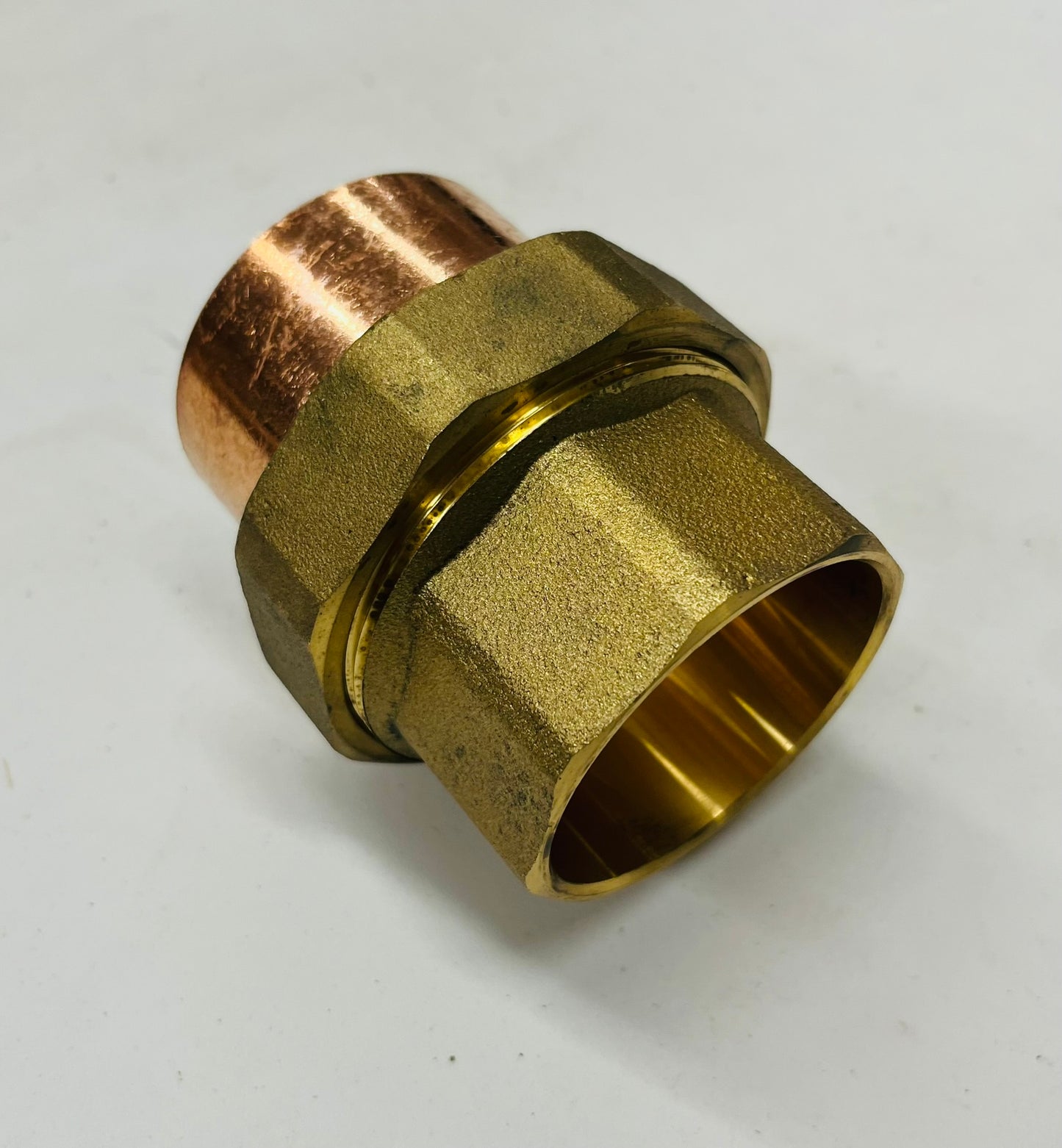 Jones Stephens 2" Copper Sweat Union – Lead Free (C x C) | 5 Pack